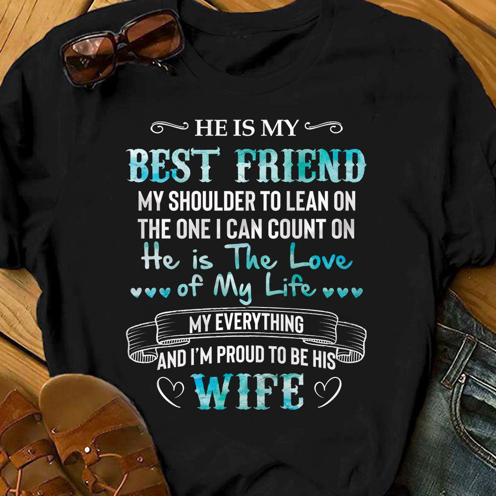 Wife Husband Couple Best Friend T Shirt TID DB244 81O58