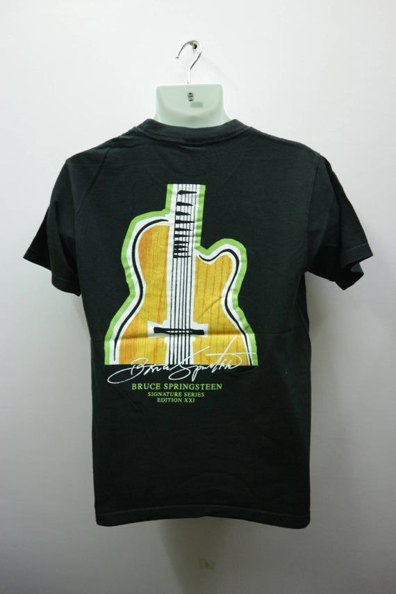 Vintage Bruce Springsteen Hard Rock Cafe Sydney Shirt Big Logo E Street Band Street Wear Top Shirt