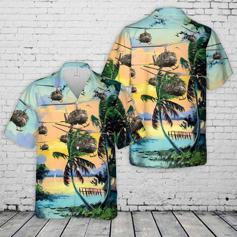 Us Army Bell Huey Aloha Hawaii Shirts For Men Women Ha90046