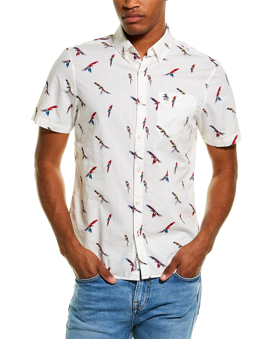 Original Penguin Parrot Woven Shirt