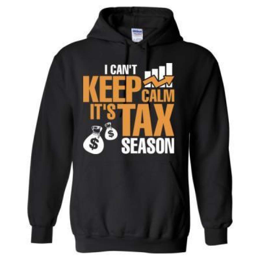 AGR I Can’t Keep Calm It’s Tax Season – Heavy Blend™ Hooded Sweatshirt