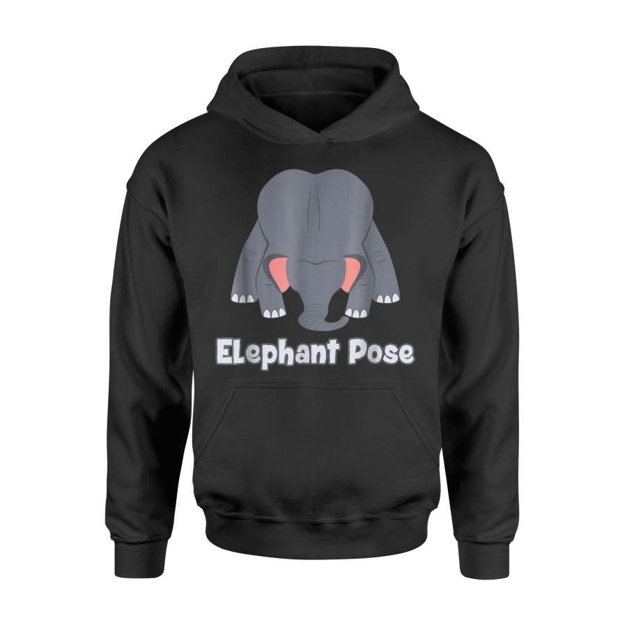 Animal Yoga Elephant Pose Hoodie