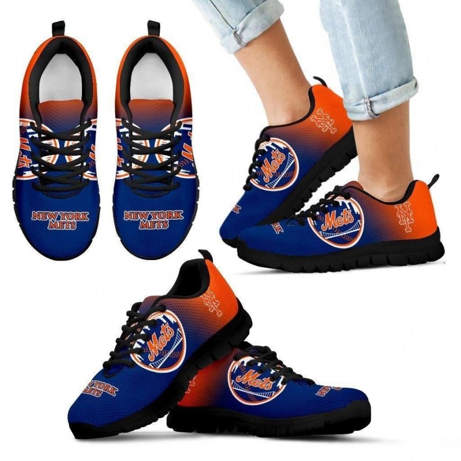 Colorful Unofficial New York Mets Sneakers #373