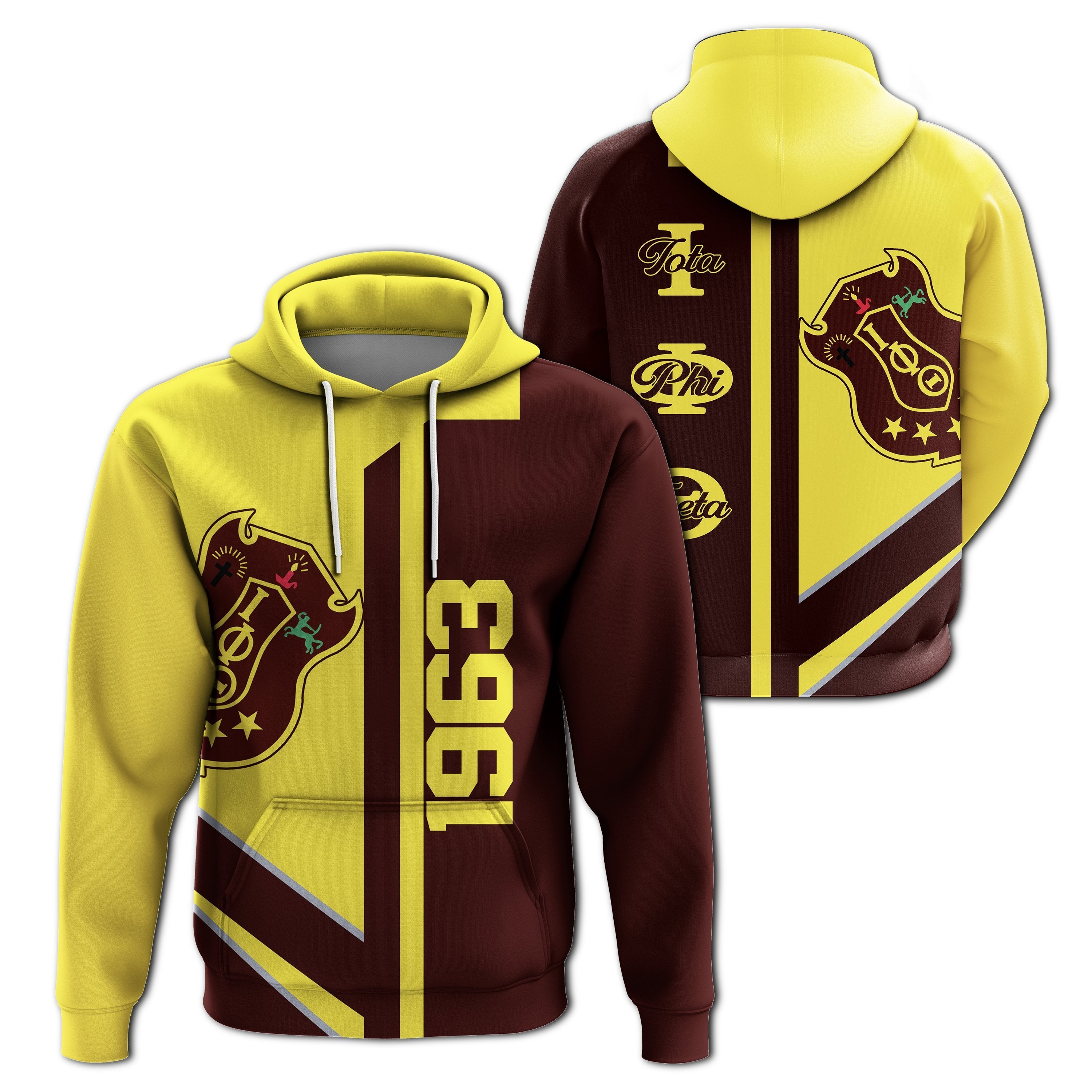 Greek Life Hoodie – Iota Phi Theta Ipt Half Concept Pullover