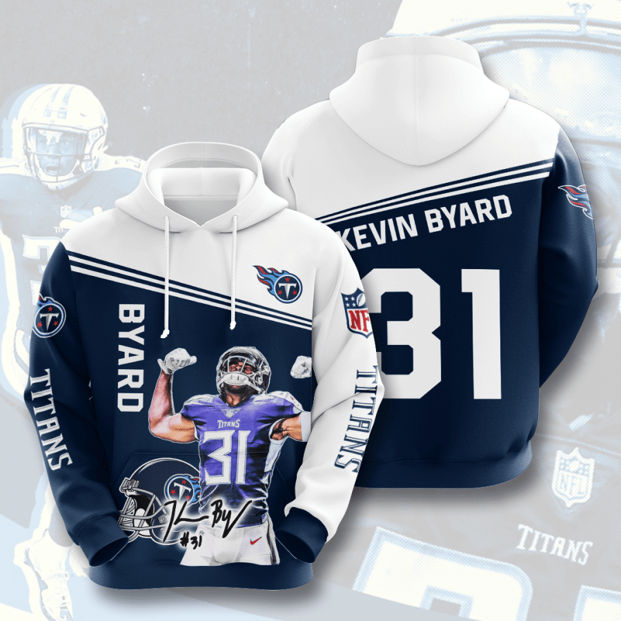 Tennessee Titans Kevin Byard 4 Unisex 3D Hoodie Gift For Fans