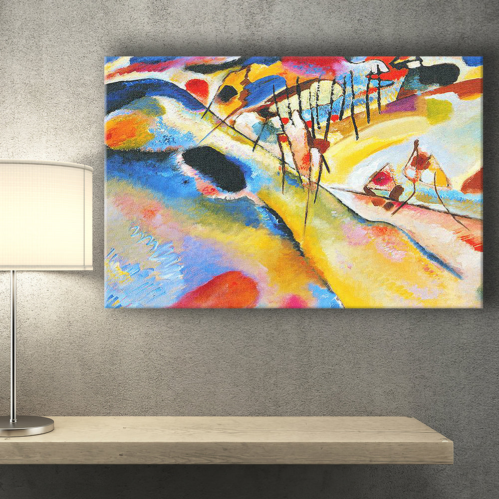 1913 Landscape Canvas Print – Canvas Painting, Canvas Art, Wall Art, Wall Decor