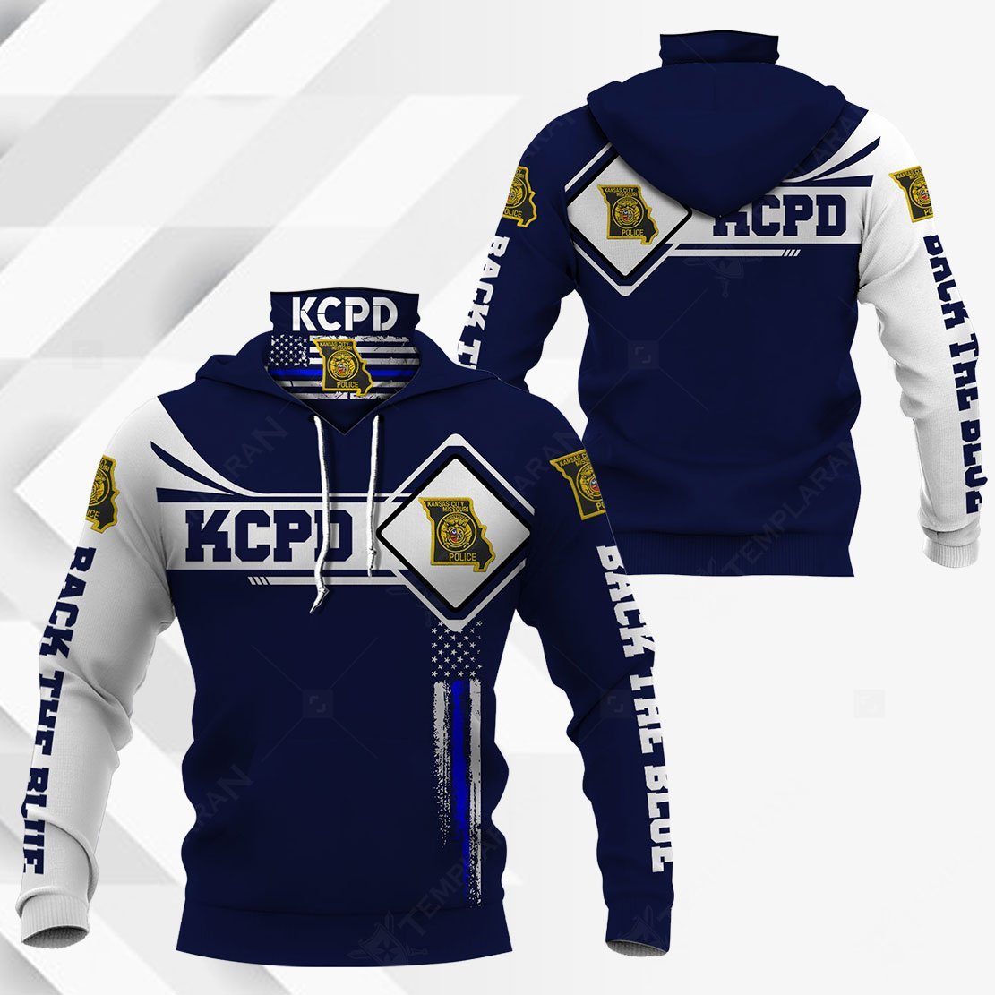 Kansas City Police Department Hoodie Mask Ltd Tdh