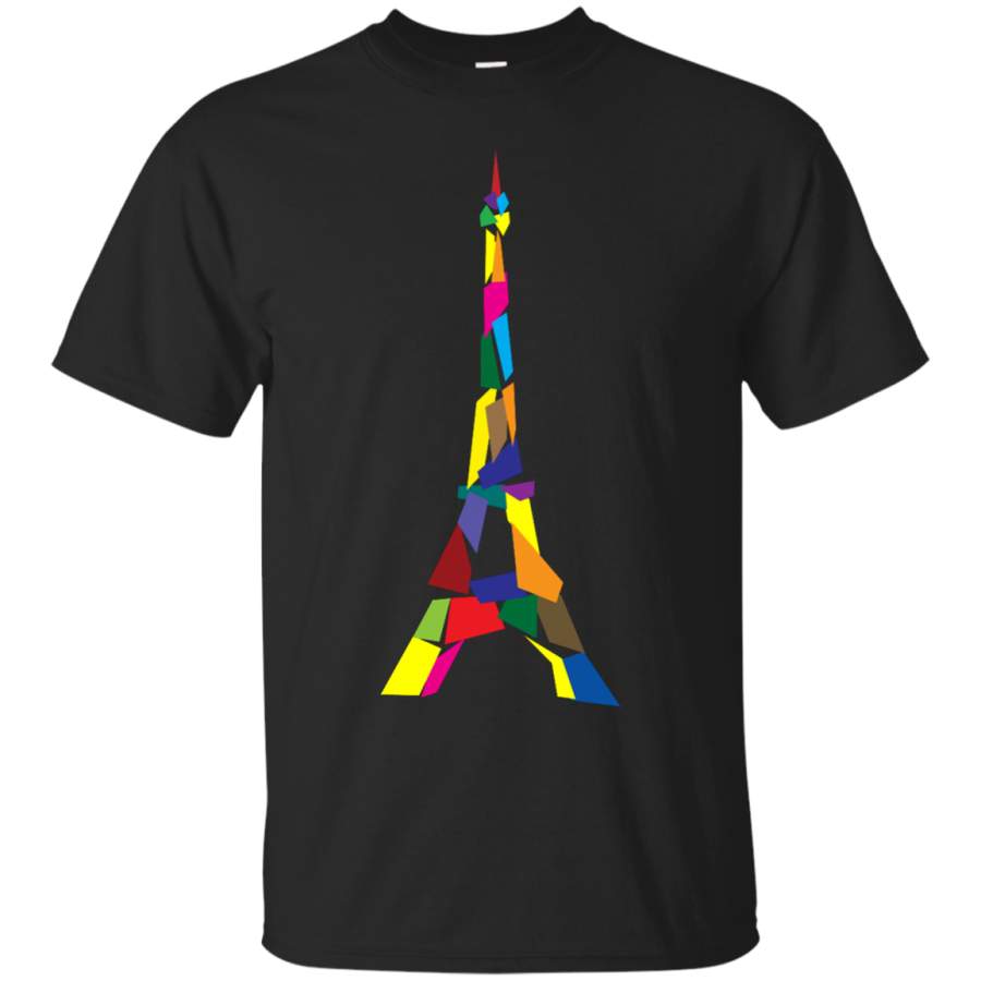 AGR Abstract eiffel tower france paris Cool T Shirts