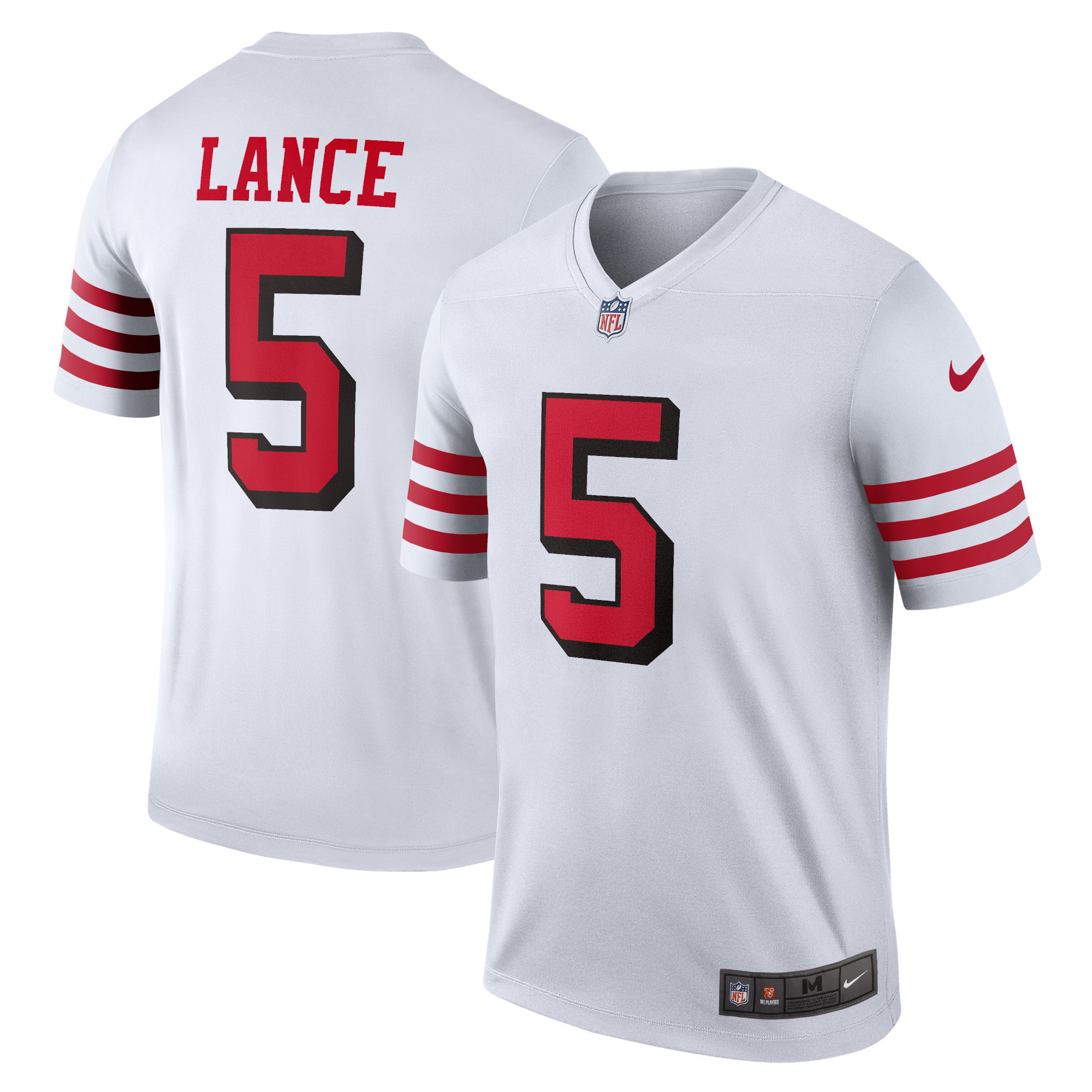 Trey Lance San Francisco 49ers Alternate Legend Jersey White NFL