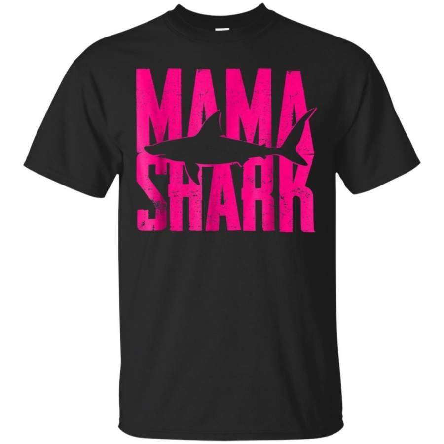 AGR Mama Shark Shirt Funny Husband Son Daughter Tshirt Gift Jaq T-shirt