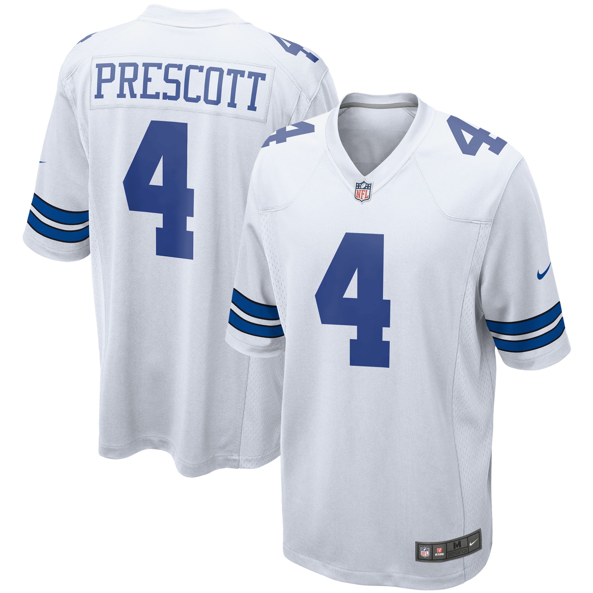 Dak Prescott Dallas Cowboys Game Team Jersey – White