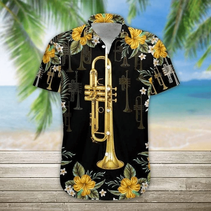 Trumpet Hawaii Shirt Unisex Adult Ha44462