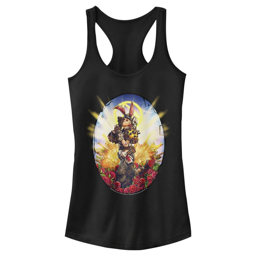 Borderlands 3 Junior’s Floral Tiny Tina  Racerback Tank