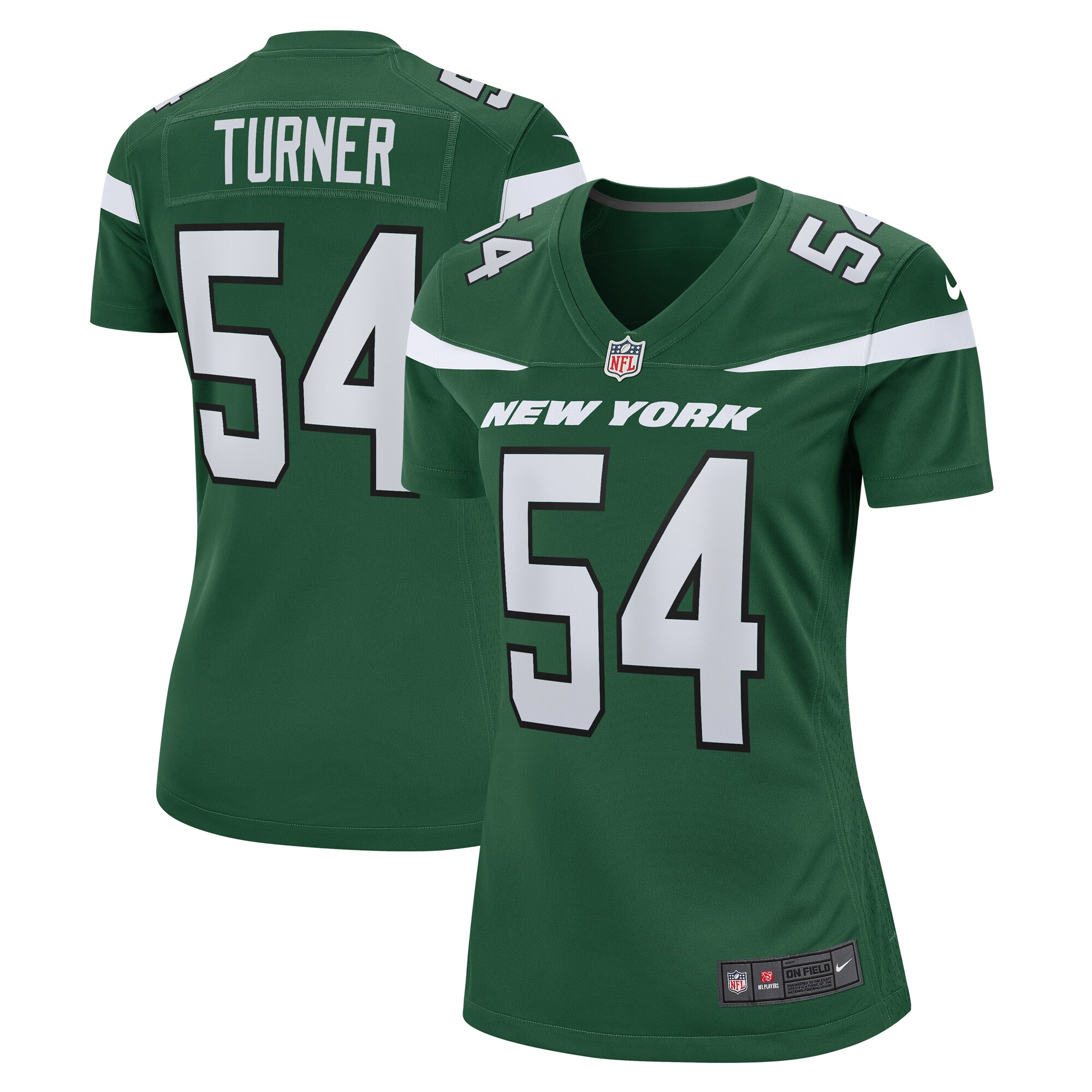 Women’s New York Jets Billy Turner Gotham Green  Game Jersey