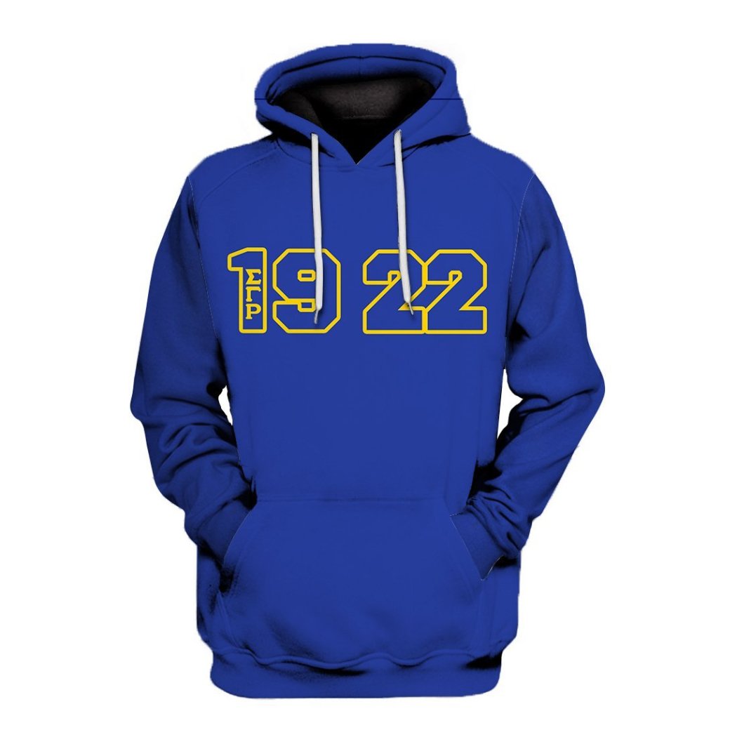 Sigma Gamma Rho 1922 Royal Blue All Over Print