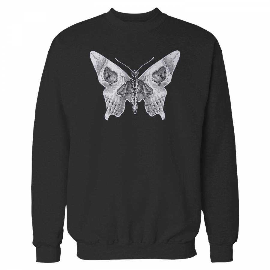 Butterfly Skull Sweatshirt