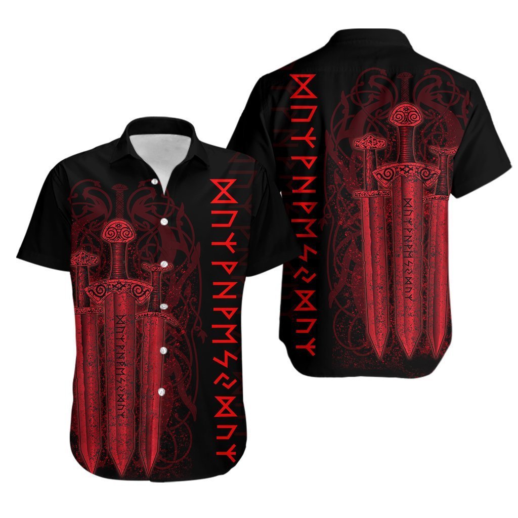 Viking Sword Aloha Hawaii Shirts For Men And Women Ha17502