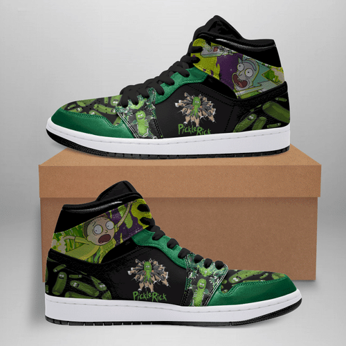 Rick And Morty Air Jordan Aj1255 Shoes Sport Sneakers