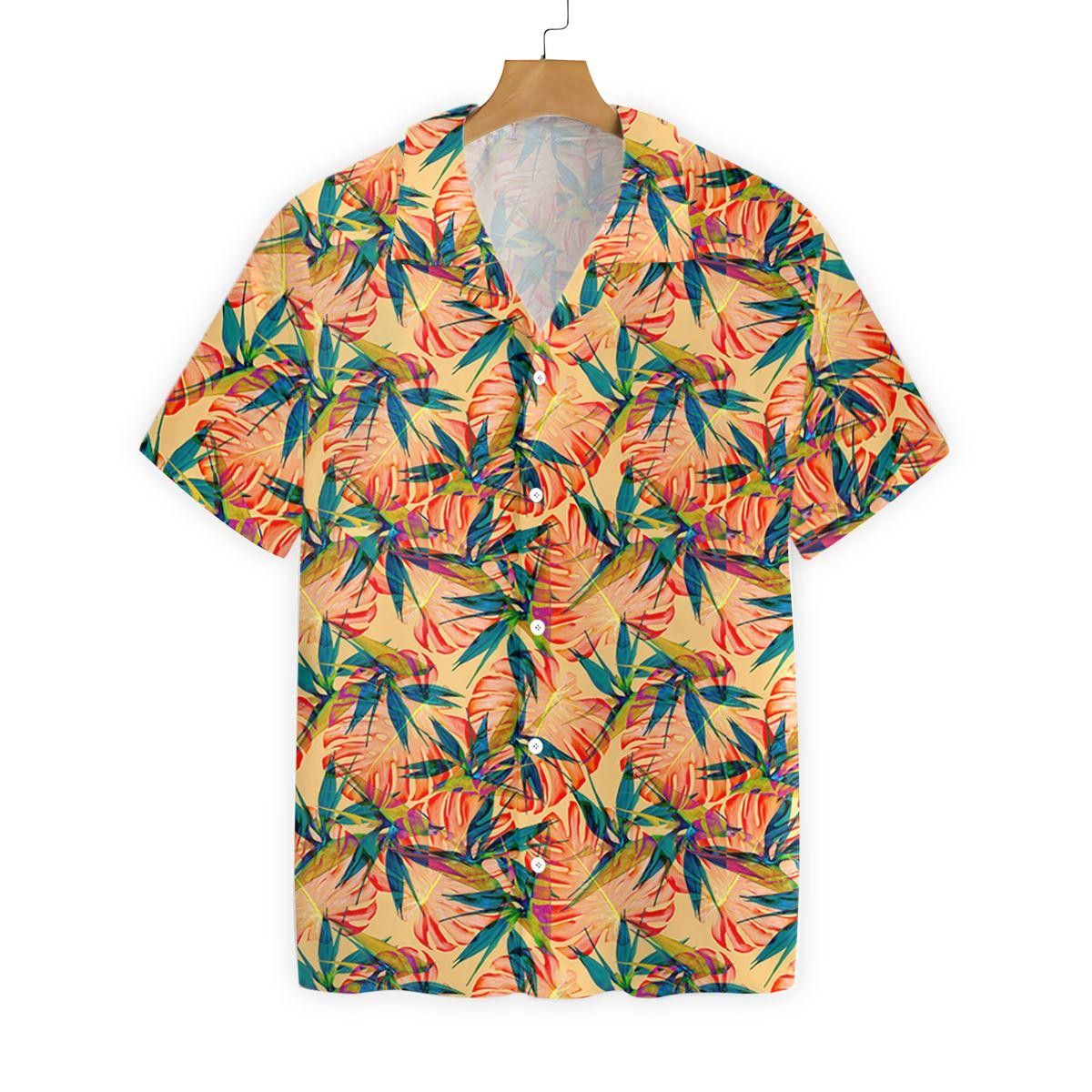 Tropical Seamless Pattern 4 2607 Hawaii Shirt Ha10207