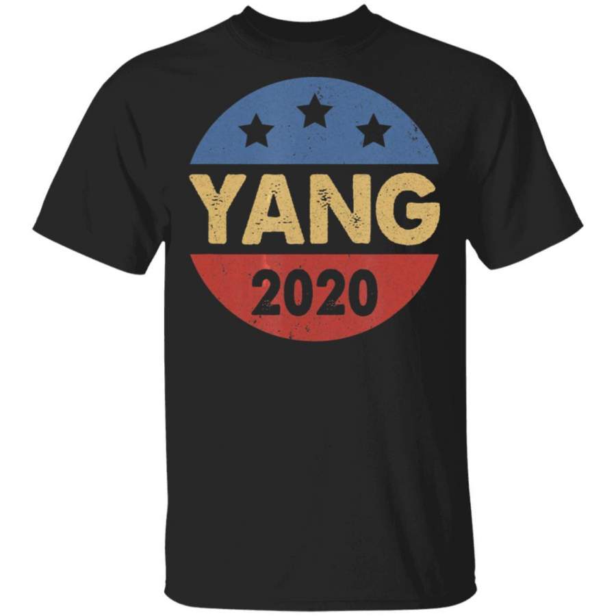 Distressed Vintage Button Andrew Yang 2020 President Coffee Mug Unisex Men Women Tshirt