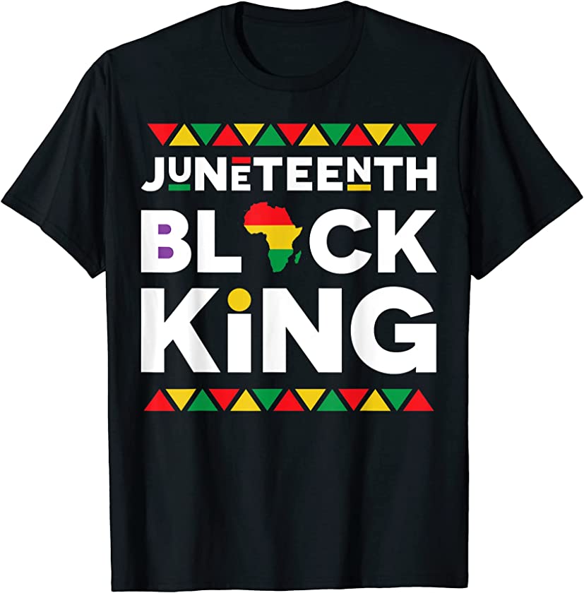 Juneteenth Black King T-Shirt