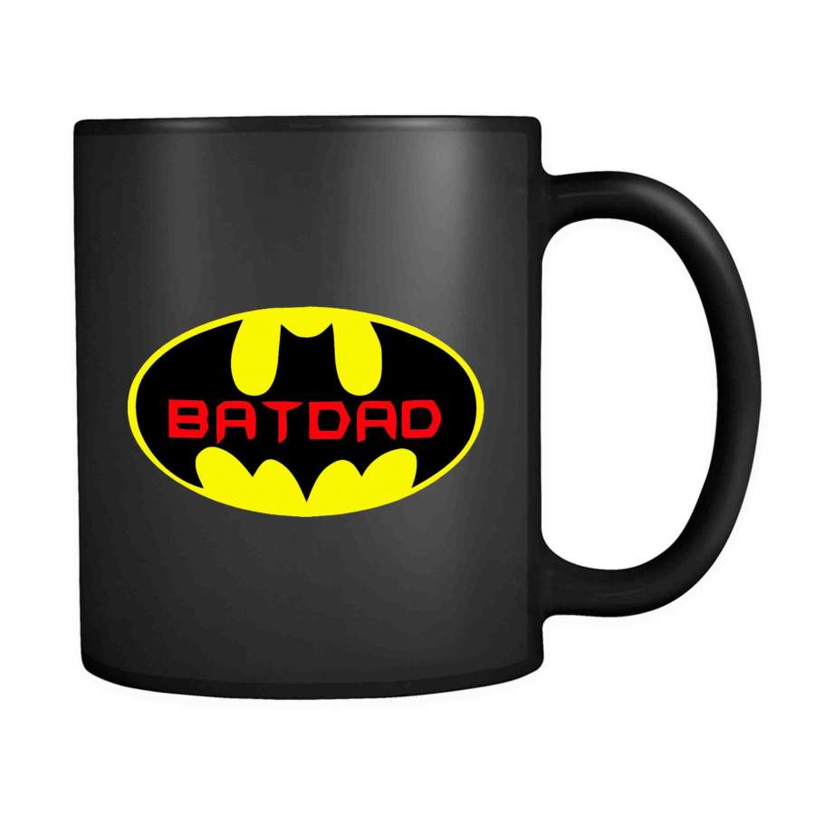 batdad batman parody logo 11oz Mug