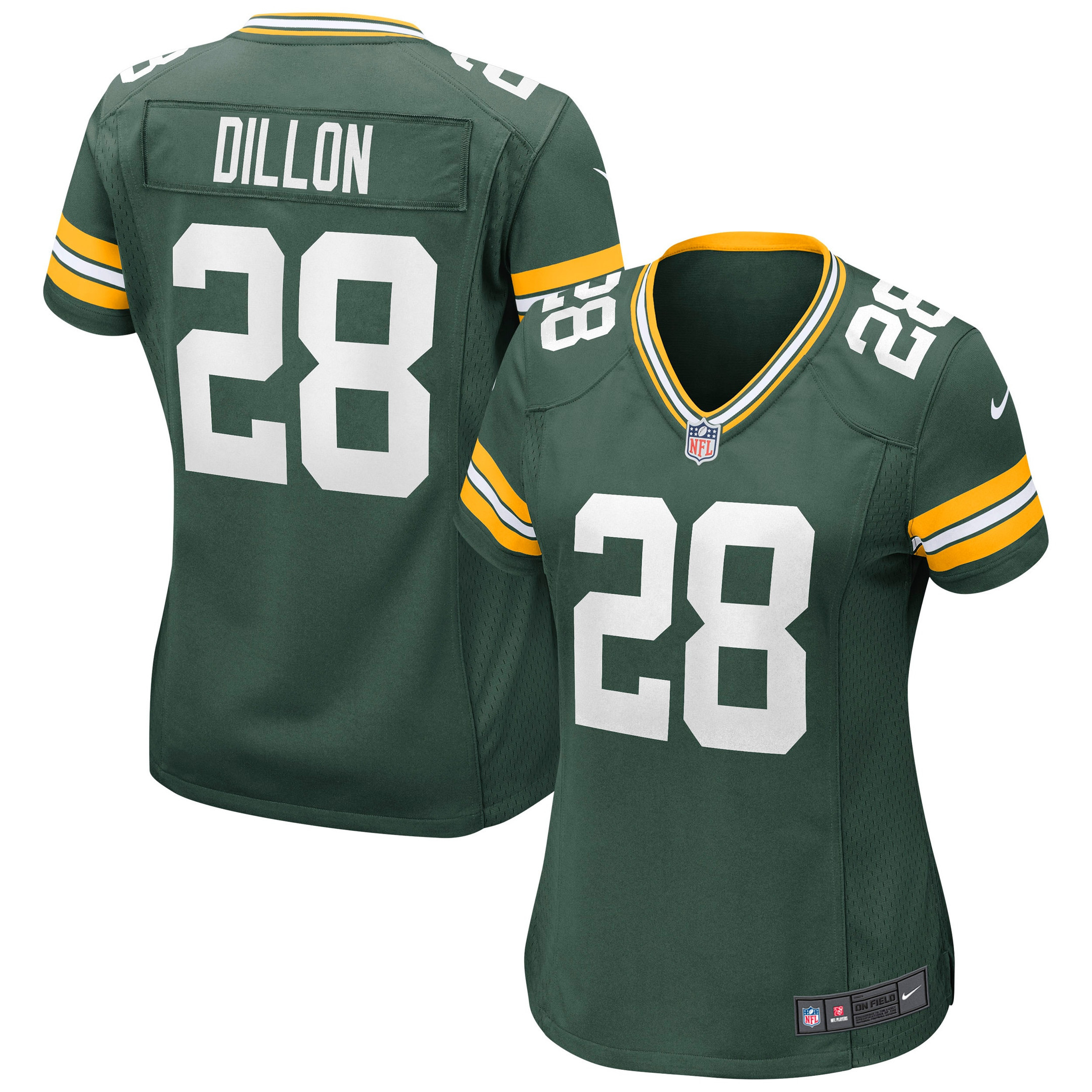 Aj Dillon Green Bay Packers Womens Game Jersey – Green NFL