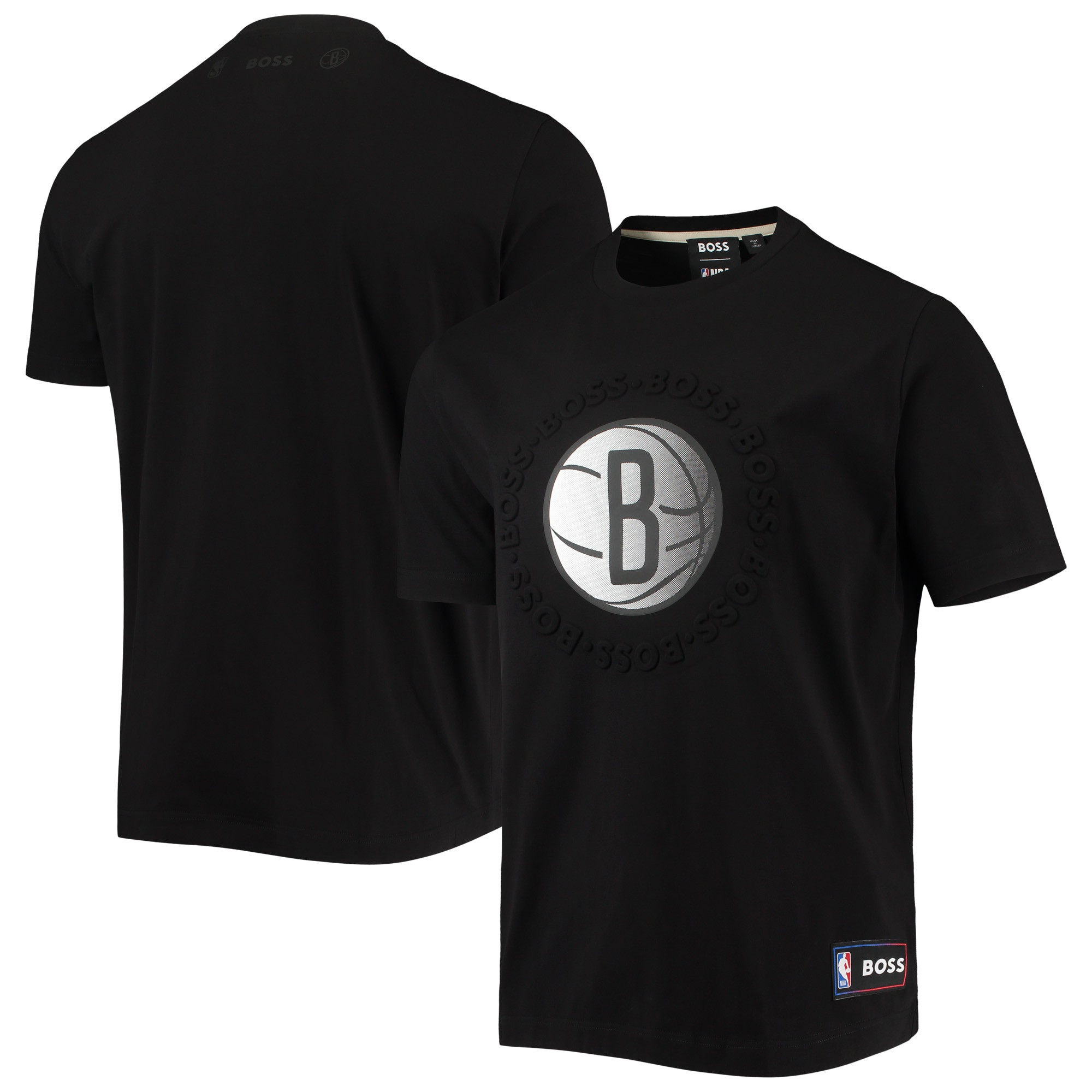 Brooklyn Nets NBA X Hugo Boss Basket T-shirt – Black