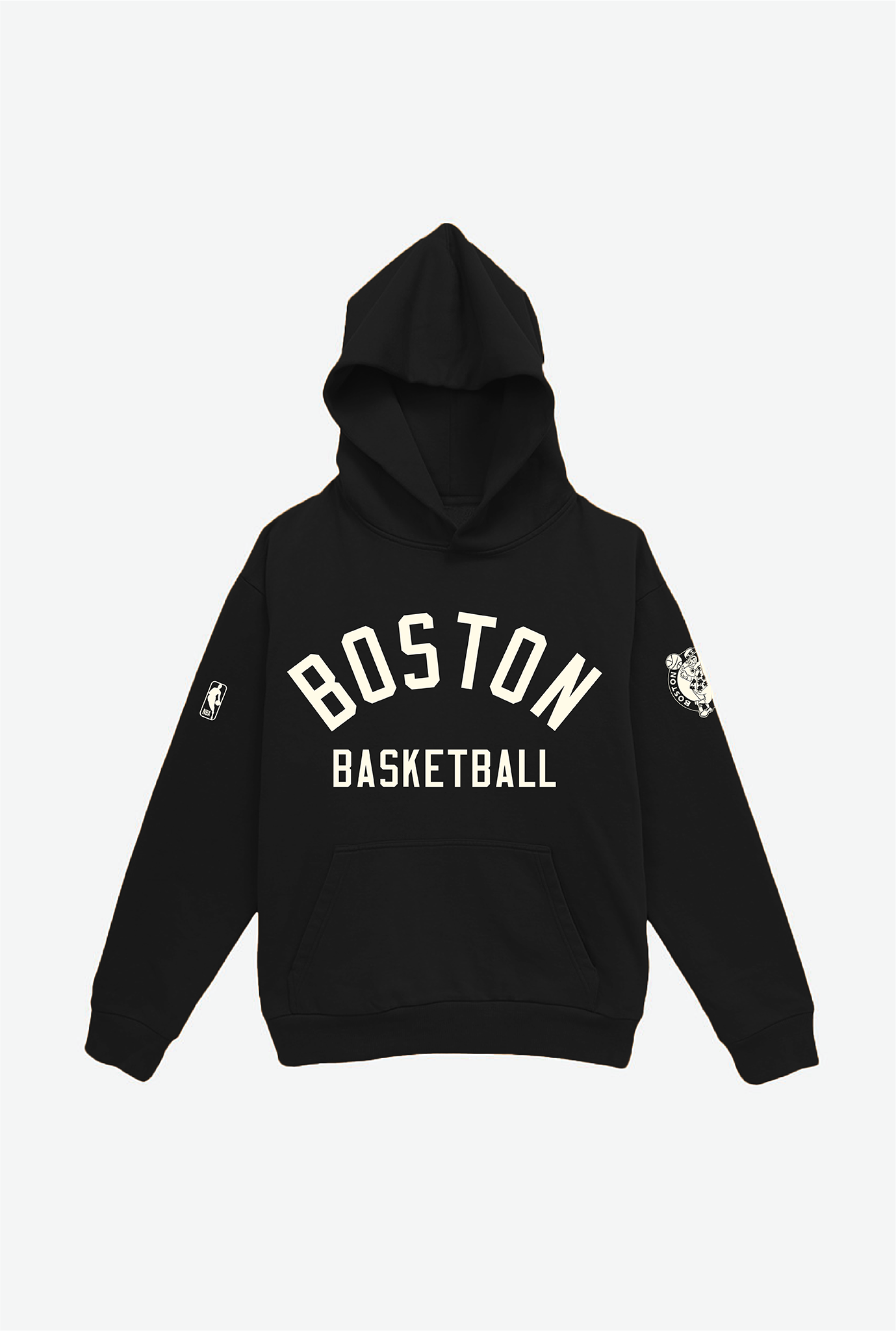 Boston Celtics Heavyweight Hoodie – Black