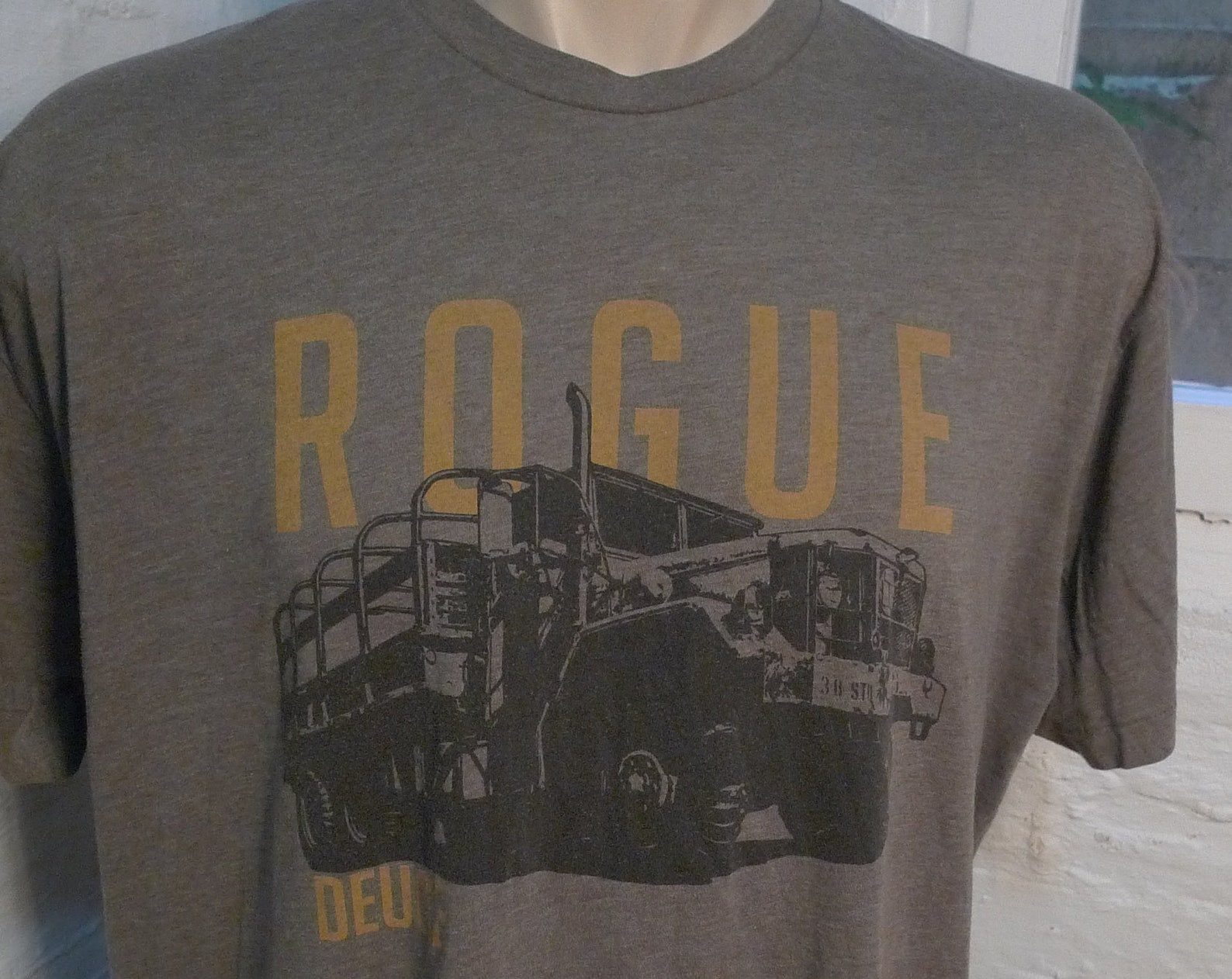 X 52 Rare 1990S Rogue Deuce Shirt Single Sided