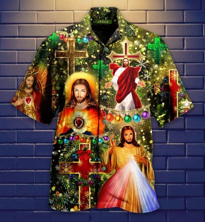 Awesome I Love Jesus Aloha Hawaii Shirts For Men Women Ha107238