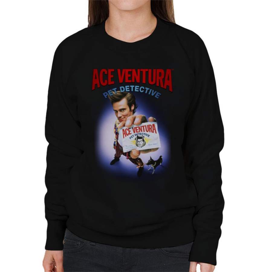 Ace Ventura Pet Detective ID Card Women’s Sweatshirt