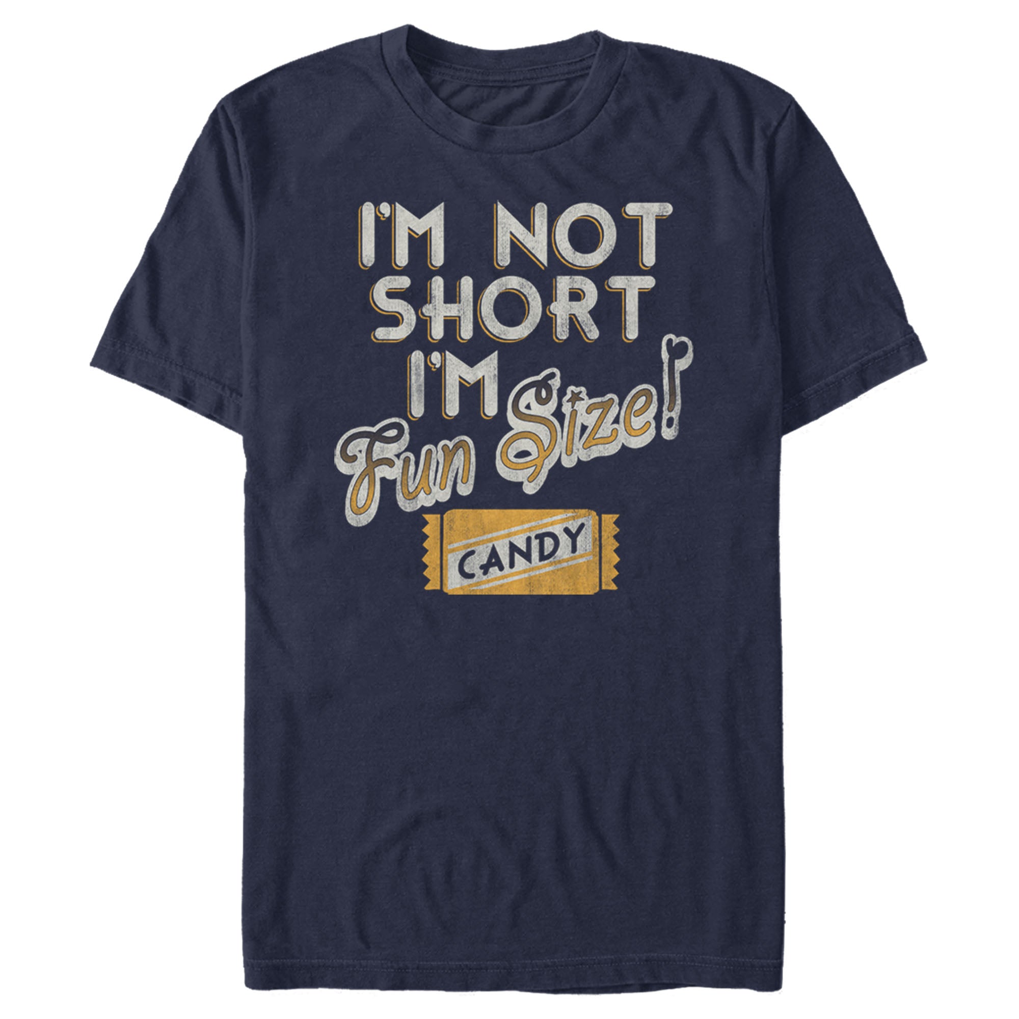 Lost Gods Men’S Halloween Fun-Size Candy  T-Shirt