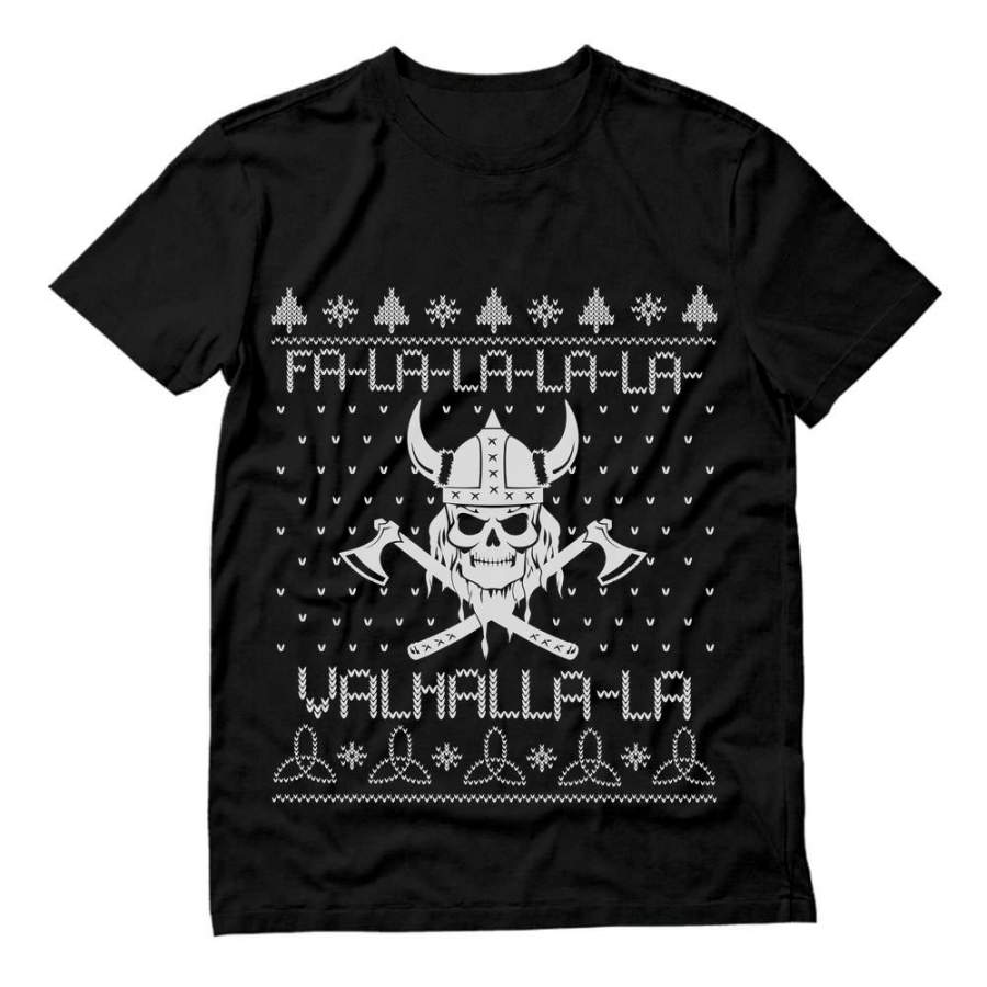 Viking Nordic God Valhalla Mythology Ugly Christmas T-Shirt