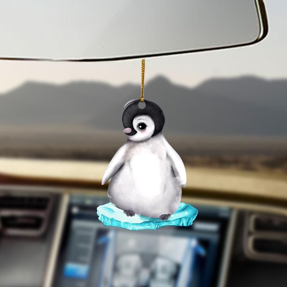 Fun Car Decor Penguin Solo Ornament Gift for penguin lovers