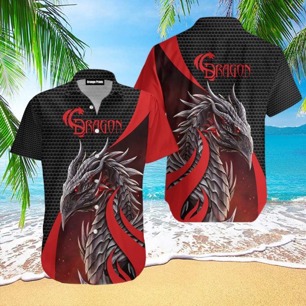 Red Dragon Unisex Hawaii Shirt For Men Women Ha9893