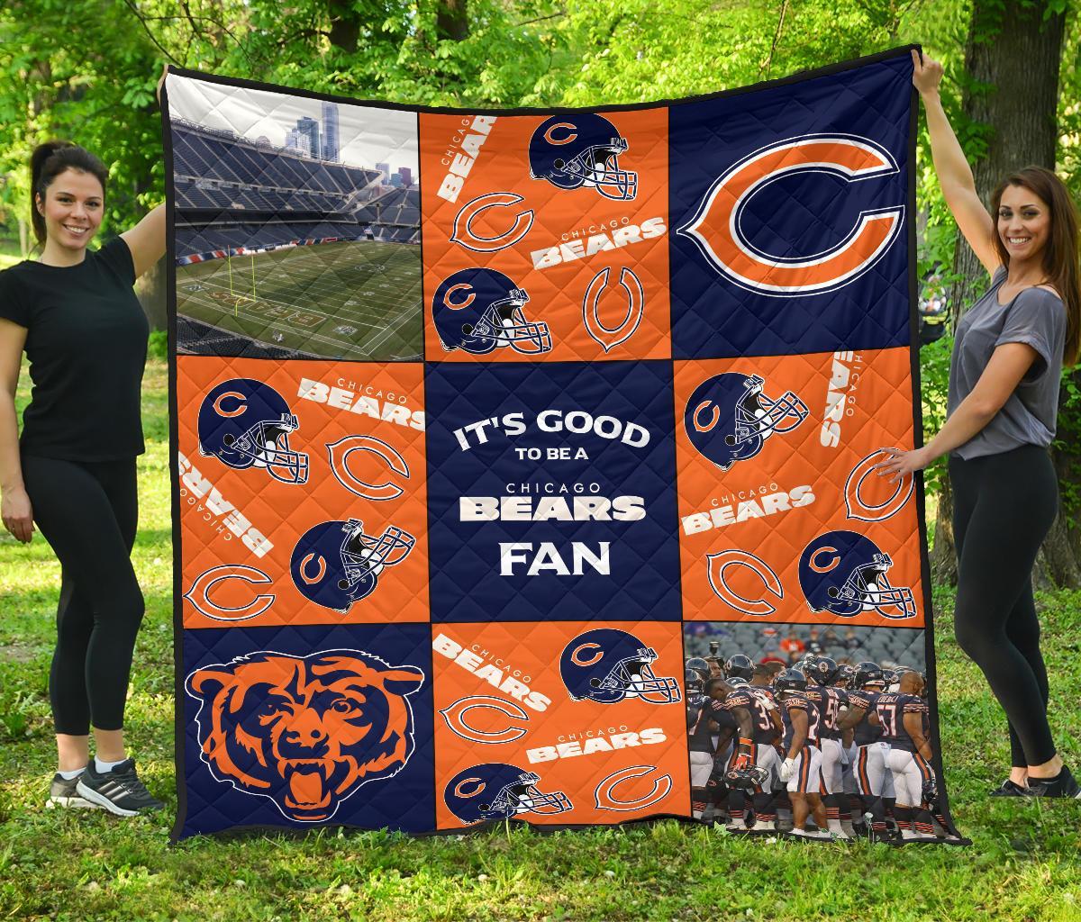 It’s Good To Be A Chicago Bears Fan Quilt Shop