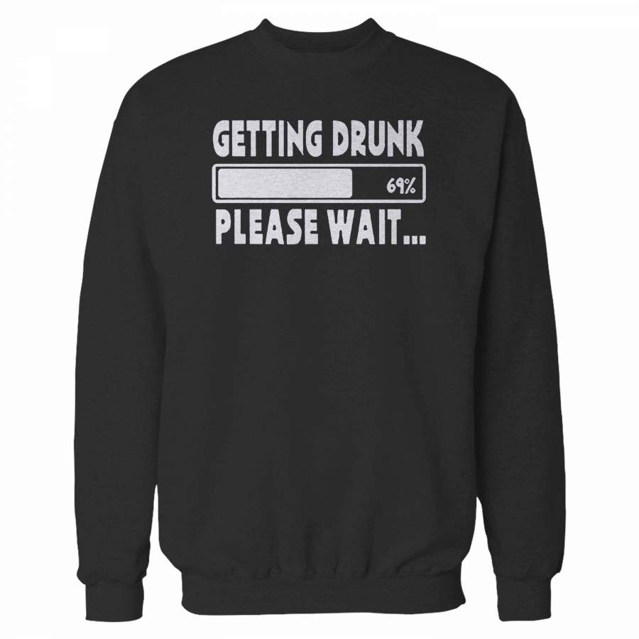 Getting Drunk Beer Stag Party Sweatshirt