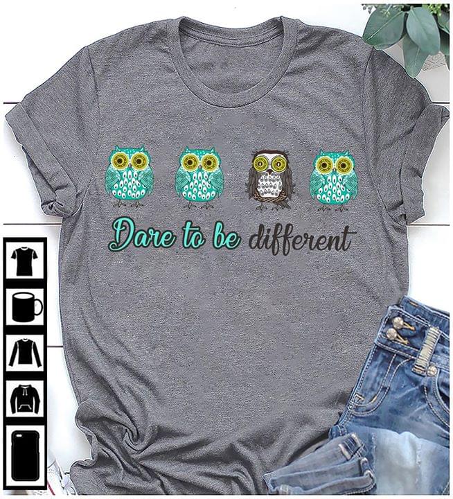 Owl Dare To Be Different Standard Men T-shirt