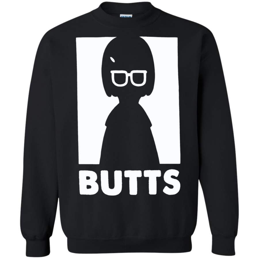 AGR Shadow Tina Butts Funny Creepy Bob’s Burgers Sweatshirt