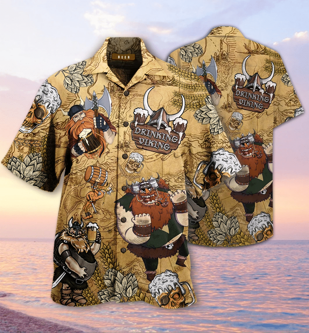 Viking Beer Unisex Hawaiian Shirt