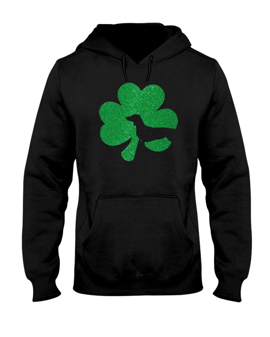 Dachshund Puppy Shamrock For St.Patrick’S Day Gifts For Dog Lovers Hoodie