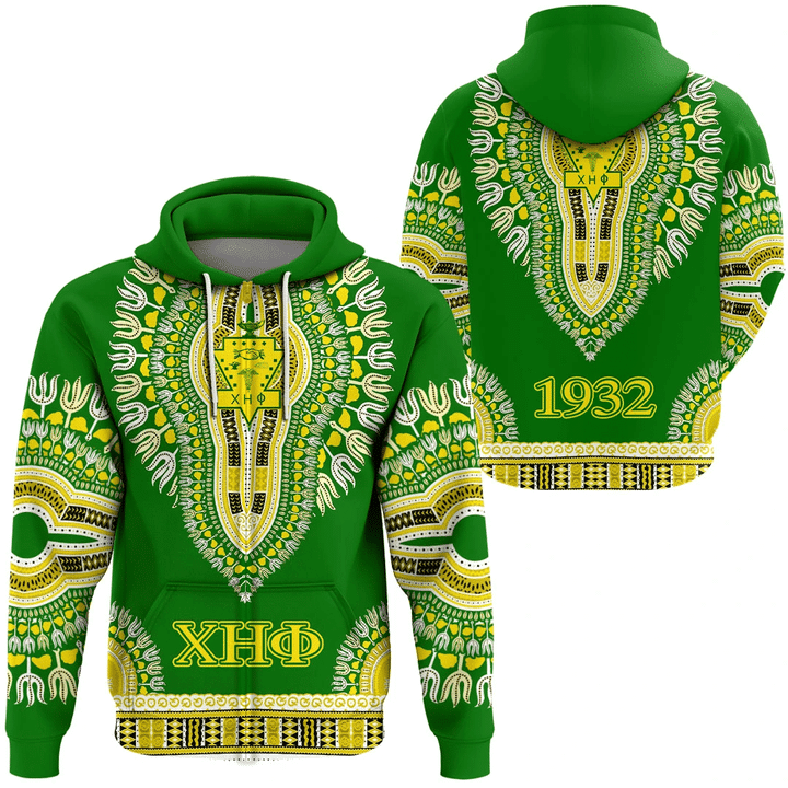 Chi Eta Phi Dashiki Zip Hoodie