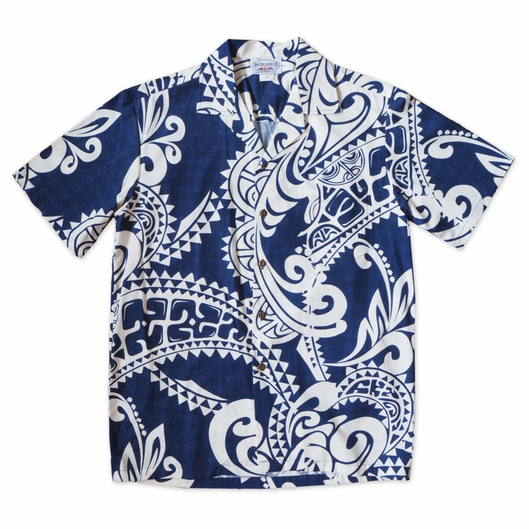 Olukai Blue Hawaii Cotton Shirt Ha54256