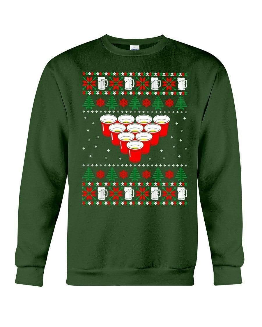 Beer Crewneck Sweatshirt  – Unisex – Sizes Small to 5XL Ugly Christmas Sweater