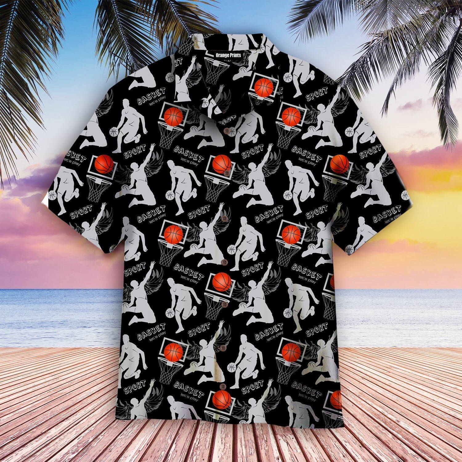 Basketball Play Sport Aloha Hawaii Shirts For Men Women Ha67034