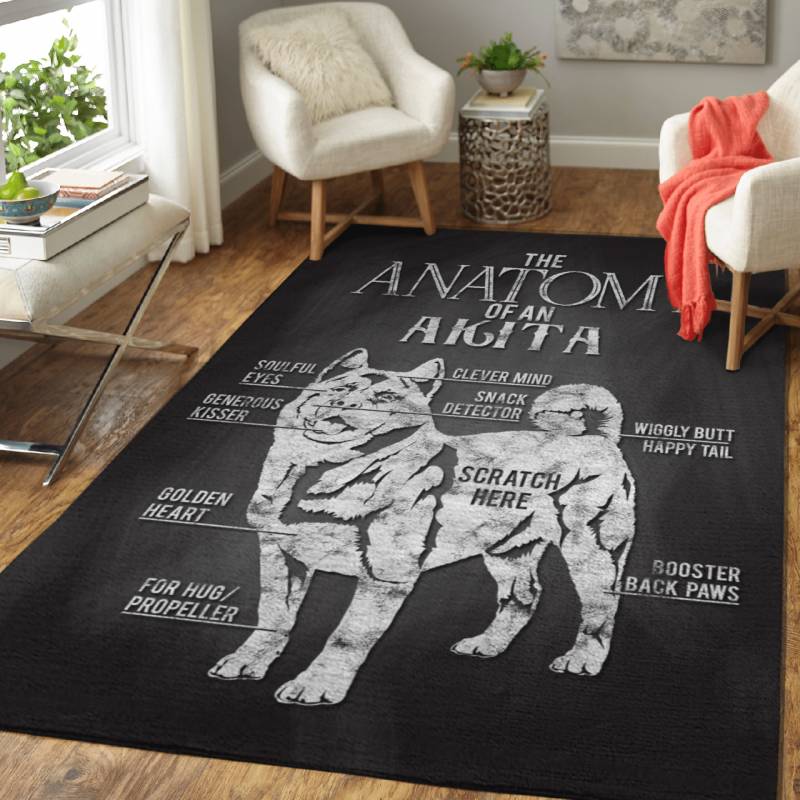 Aktita Anatomy DogLover – Animals Area Rug Carpet