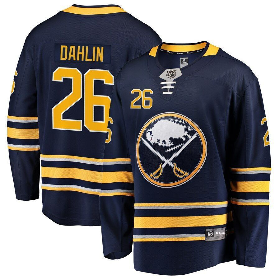 Rasmus Dahlin Buffalo Sabres Fanatics Branded Premier Breakaway Player Navy 3D Jersey