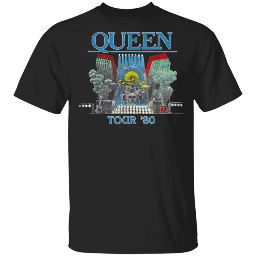 Queen Official Tour 80 TShirt