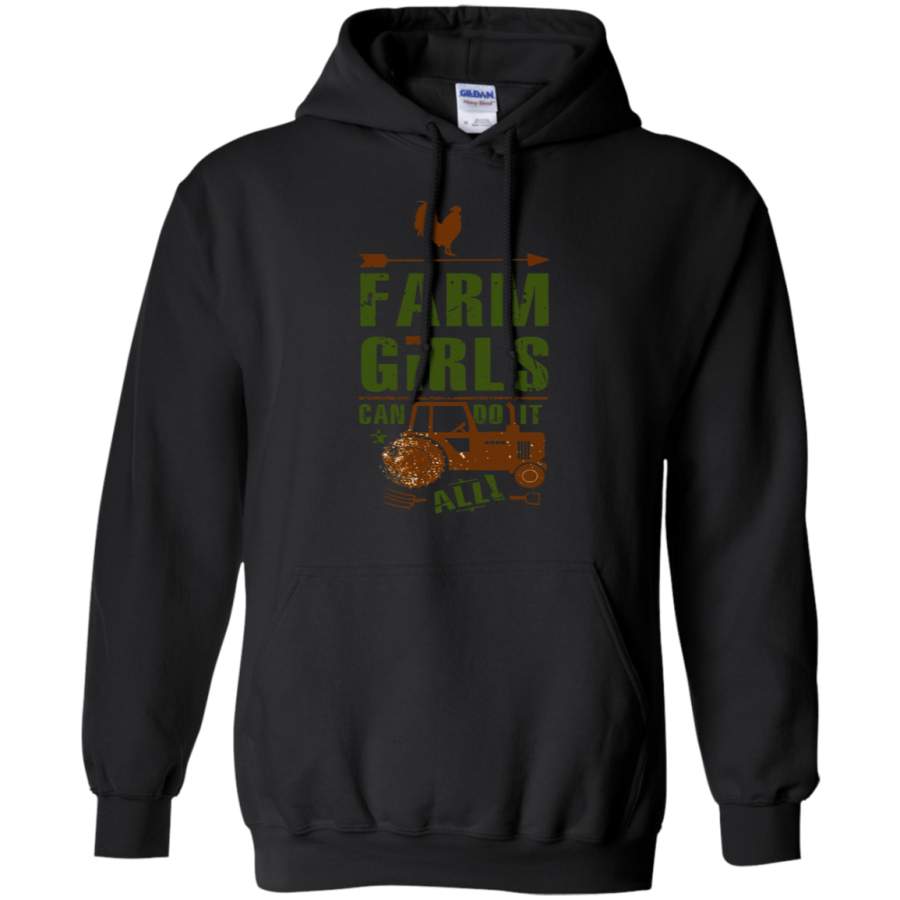 AGR Farm Girl Can Do It All Country Life Hoodie